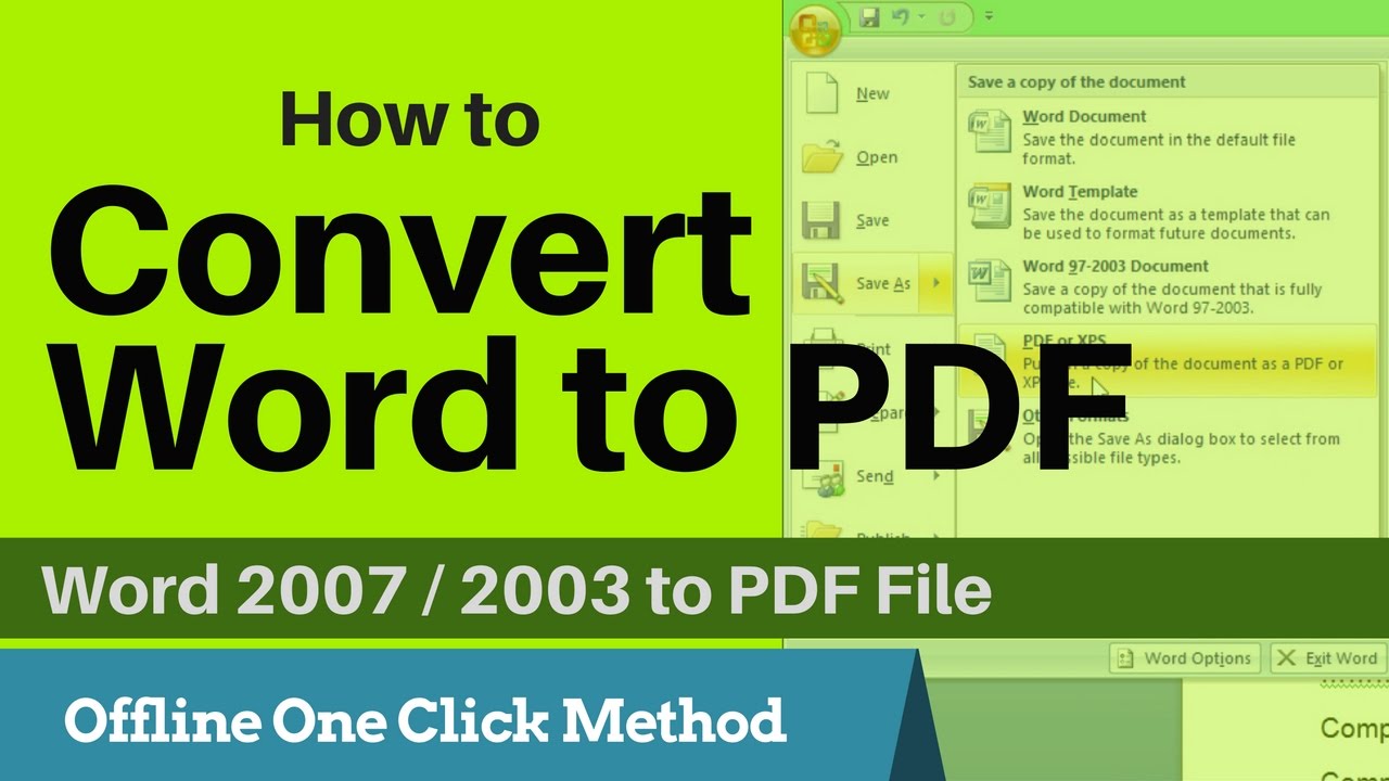 Add pdf to word 2007 online